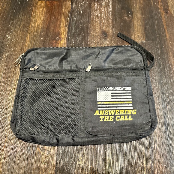 VGC thin gold line dispatch headset zipper pouch - Picture 1 of 1